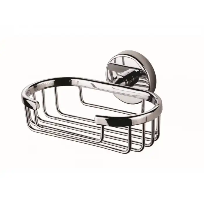 TEMA - MARE OVAL SABUNLUK (KROM)