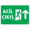 Acil Çıkış Uyarı Levhası 17,5x25 KOD:943