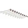 Bosch 10 Parça Kombine Anahtar Seti
