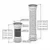 ÇELİK TELLİ KÖRÜKLÜ KADA Q100 x 500 mm