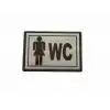 Cemax Yönlendirme Küçük WC Bayan 10X7 cm