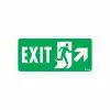 Exit Sağ Yukarı Uyarı Levhası 17,5x25 KOD:959