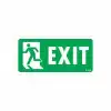 Exit Sol Uyarı Levhası 17,5x25 KOD:950