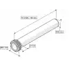 GÖMME REZERVUAR KADA SETİ ( Q90X220 + Q45X180 mm )