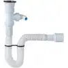 Japar Çatallı Lavabo Sifonu 50 mm