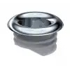 LAVABO TAŞMA YÜZÜĞÜ B TİPİ PARLAK KROM