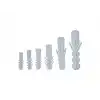 Plastik Dubel Beyaz 8 mm ( 100 Adet )