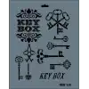 Rich New Seri N-110 Stencil 35x25 cm