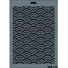 Rich New Seri N-113 Stencil 35x25 cm