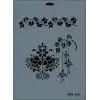 Rich New Seri N-120 Stencil 35x25 cm