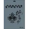 Rich New Seri N-120 Stencil 35x25 cm