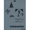 Rich New Seri N-128 Stencil 35x25 cm