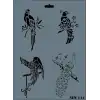 Rich New Seri N-144 Stencil 35x25 cm