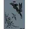 Rich New Seri N-146 Stencil 35x25 cm