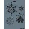 Rich New Seri N-212 Stencil 35x25 cm