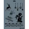 Rich New Seri N-220 Stencil 35x25 cm