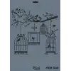 Rich New Seri N-240 Stencil 35x25 cm