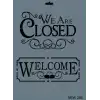 Rich New Seri N-280 Stencil 35x25 cm