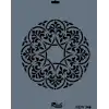 Rich New Seri N-346 Stencil 35x25 cm