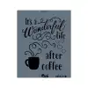 Rich New Seri N-418 Stencil 35x25 cm