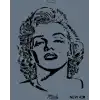 Rich New Seri N-420 Stencil 35x25 cm