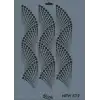 Rich New Seri N-572 Stencil 35x25 cm