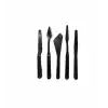 Rich Siyah Spatula Seti 5 Parça