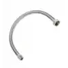 SARIBEY - 3/8 - 1/2 90 CM PASLANMAZ FLEX NİPELLİ HORTUM