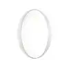 TEMA - OVAL BEYAZ AYNA (55X75 cm)