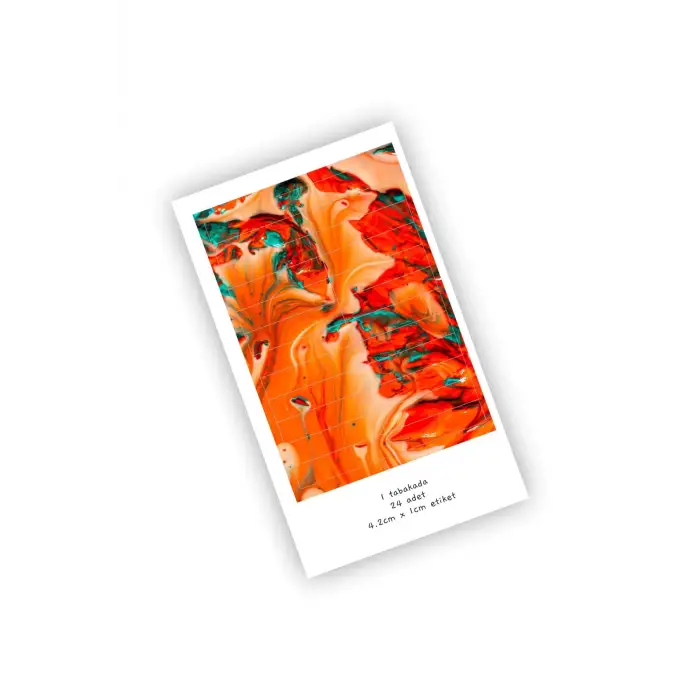 Washi Tape Sticker Bant Etiket