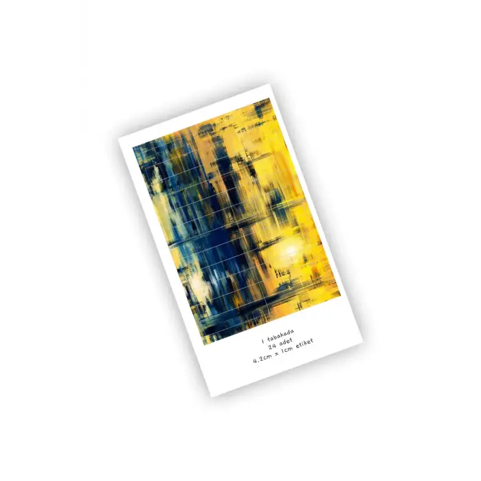 Washi Tape Sticker Bant Etiket