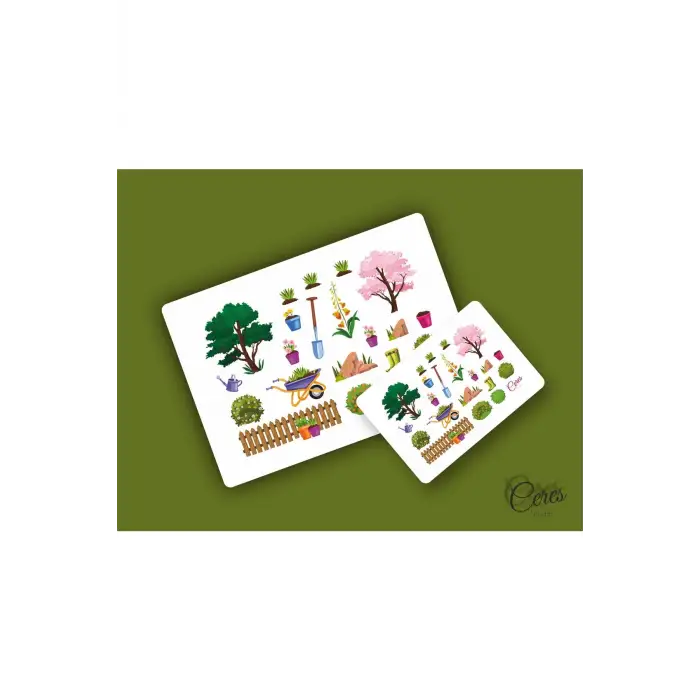 Kendi Çiftliğini Yarat 33 Adet Etiket 2 Sayfa 9x13cm