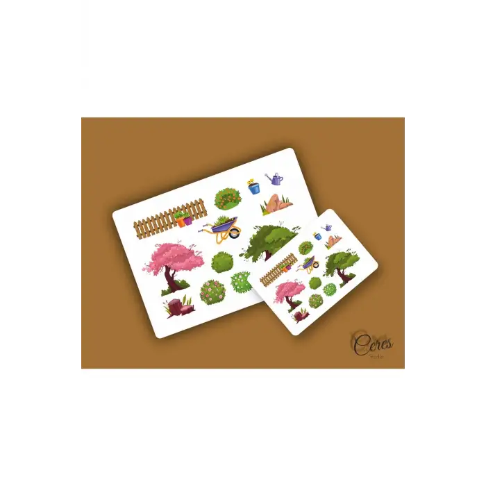 Kendi Çiftliğini Yarat 33 Adet Etiket 2 Sayfa 9x13cm