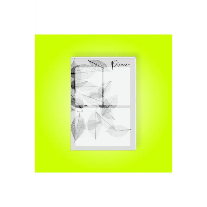 Günlük Planlayıcı | Daily Planner | Notepad | Notebook | Not Defteri | A5 Bloknot