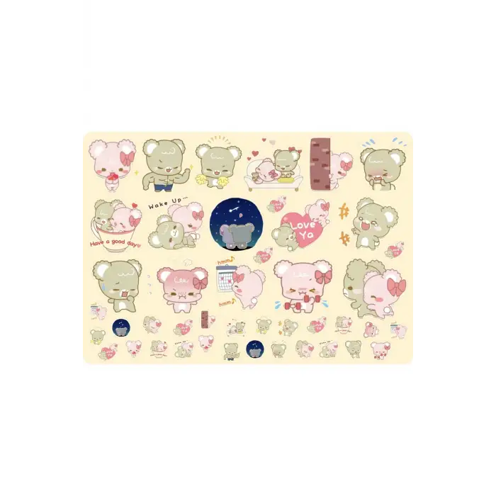 Kawaii Lovely Sugar Cubs Sticker