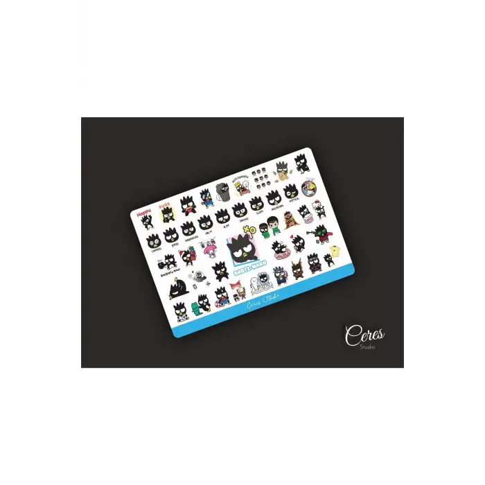 Badzt Maru Sanrio Hello Kitty Sticker Etiket 1 Sayfa 42 Adet Etiket