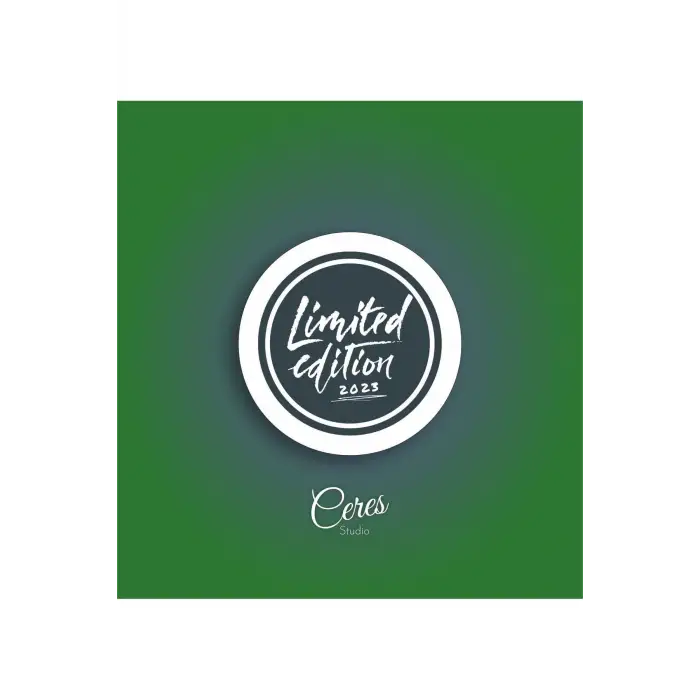 Limited Edition Sticker Etiket 24 Adet Etiket 4,5 cm Çapında.