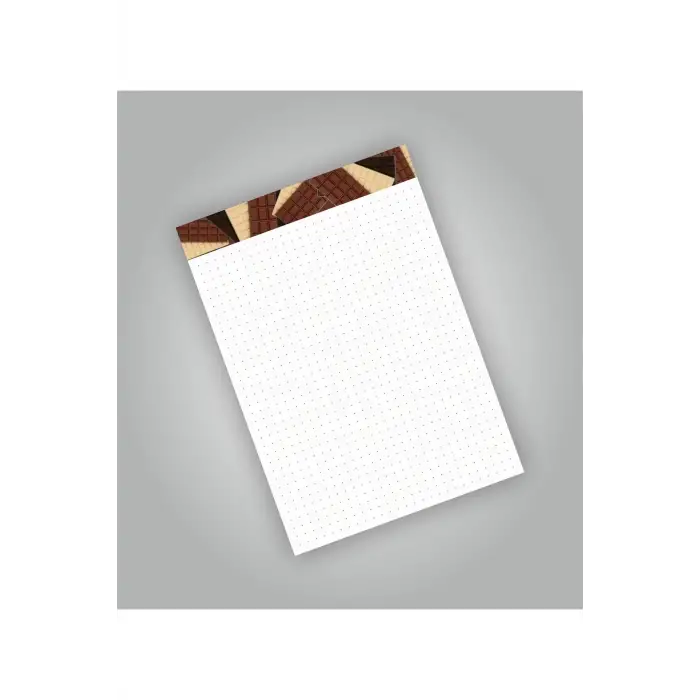 Çikolata Serisi Not Defterleri | Notepad | Bloknot | A5 (14x20cm) 50 Sayfa Not Defteri