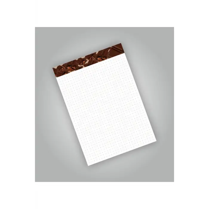 Çikolata Serisi Not Defterleri | Notepad | Bloknot | A5 (14x20cm) 50 Sayfa Not Defteri