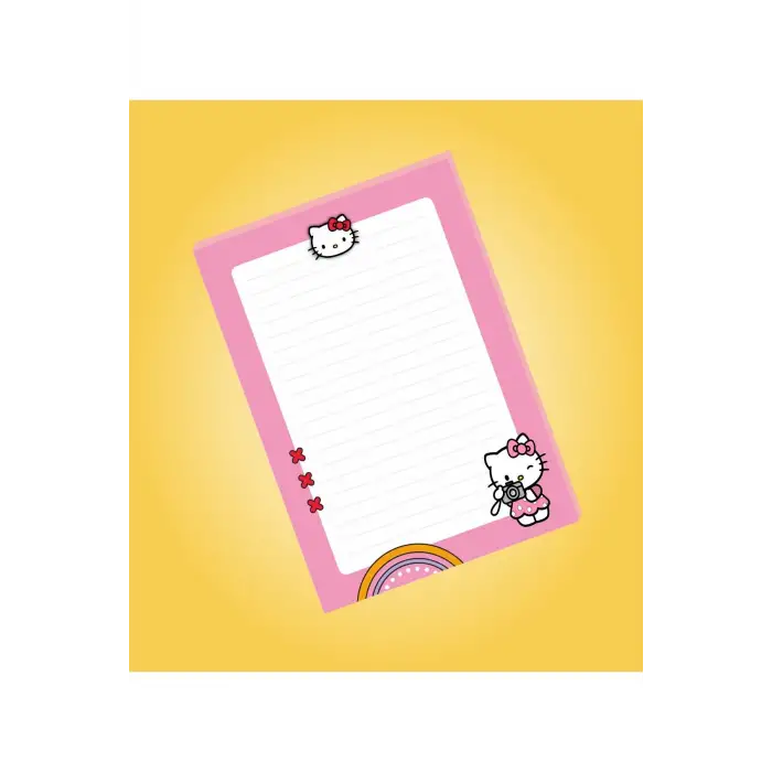 Hello Kitty Not Defterleri | Notepad | Bloknot | A5 (14x20cm) 40 Sayfa Not Defteri