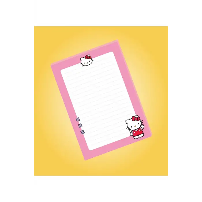 Hello Kitty Not Defterleri | Notepad | Bloknot | A5 (14x20cm) 40 Sayfa Not Defteri