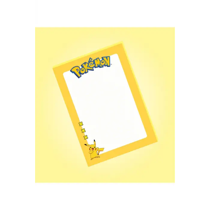Pokemon Not Defterleri | Notepad | Bloknot | A5 (14x20cm) 40 Sayfa Not Defteri