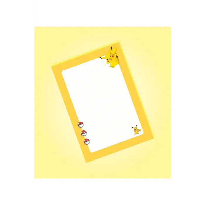 Pokemon Not Defterleri | Notepad | Bloknot | A5 (14x20cm) 40 Sayfa Not Defteri