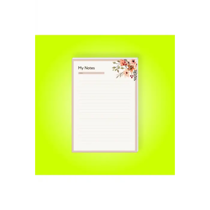 Notes | Planner | Notepad | Notebook | Not Defteri | A5 Bloknot