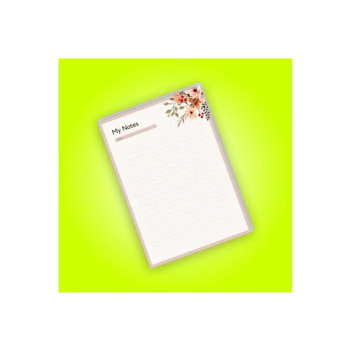 Notes | Planner | Notepad | Notebook | Not Defteri | A5 Bloknot