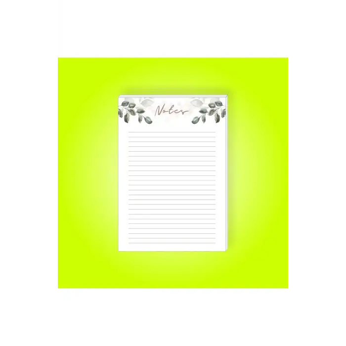 Notes | Planner | Notepad | Notebook | Not Defteri | A5 Bloknot