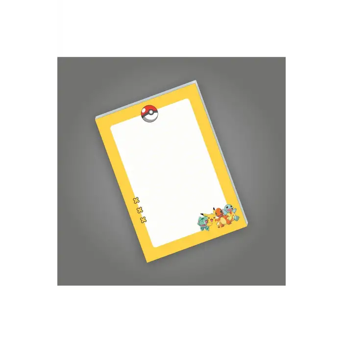 Pokemon Not Defterleri | Notepad | Bloknot | A5 (14x20cm) 40 Sayfa Not Defteri