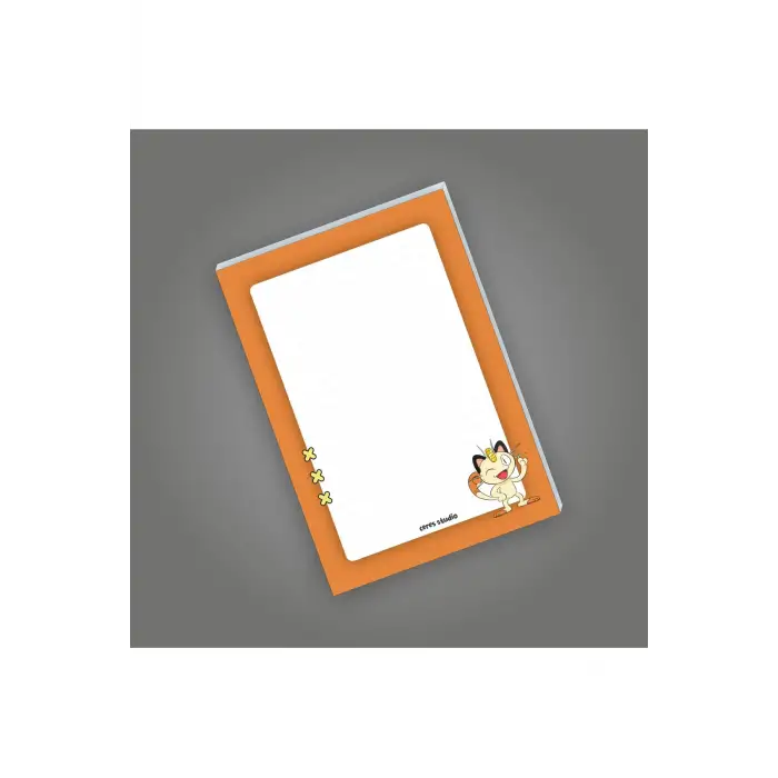 Pokemon Not Defterleri | Notepad | Bloknot | A5 (14x20cm) 40 Sayfa Not Defteri