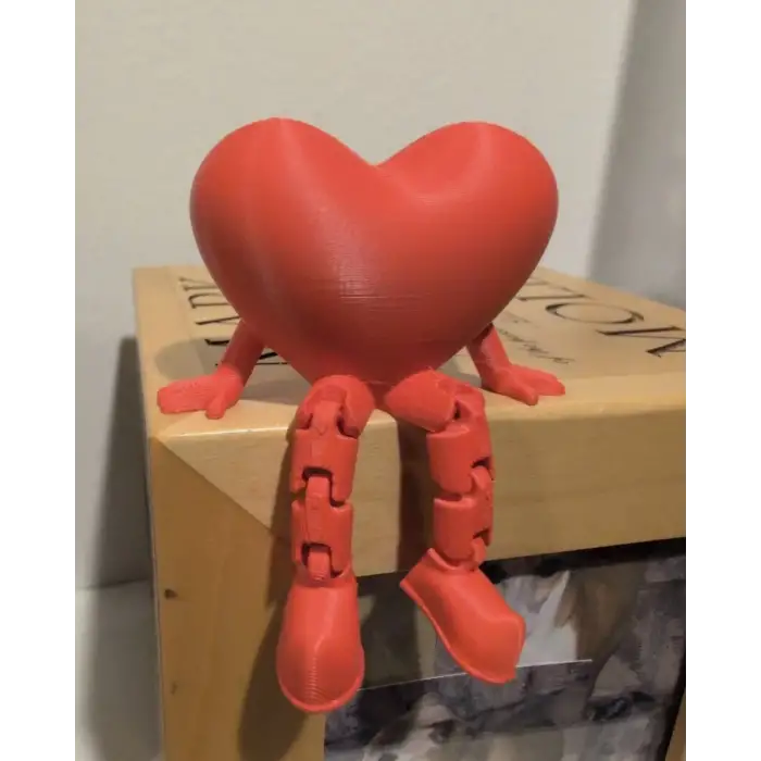 Sevimli Kalpli Dekoratif Figür