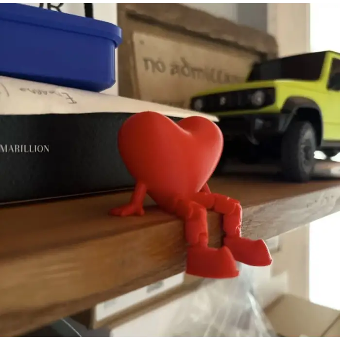 Sevimli Kalpli Dekoratif Figür